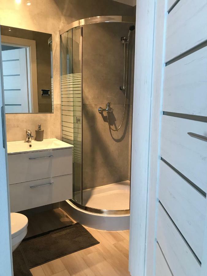 Apartament Koloru Morza - Szmaragd Leba Exterior foto